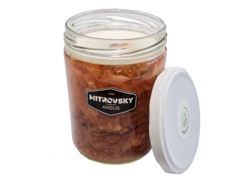 Hovězí ve vlastní šťávě 400g