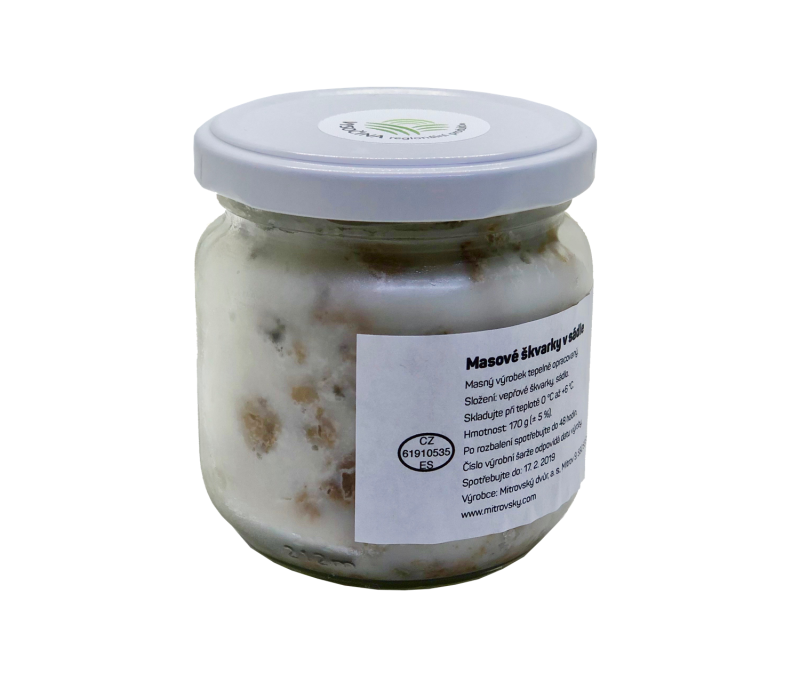 Škvarky v sádle 170 g