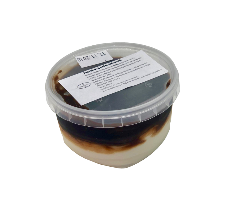 Tvarohový krém s příchutí