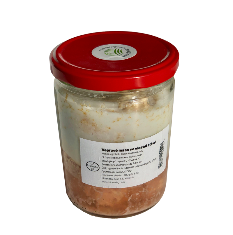 Vepřové ve vlastní šťávě 320 g